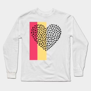 A heart of cats Long Sleeve T-Shirt